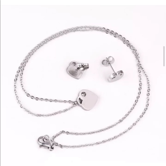 MY VALENTINE ♡ Stainless Steel HEART GIFT SET - Picture 4 of 7